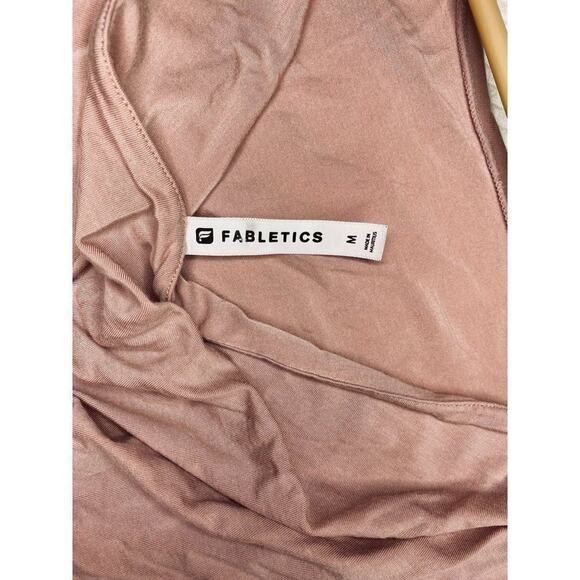 fabletics pink long-sleeved top size M - Picture 3 of 3